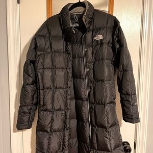 North Face Long Puffer Jacket